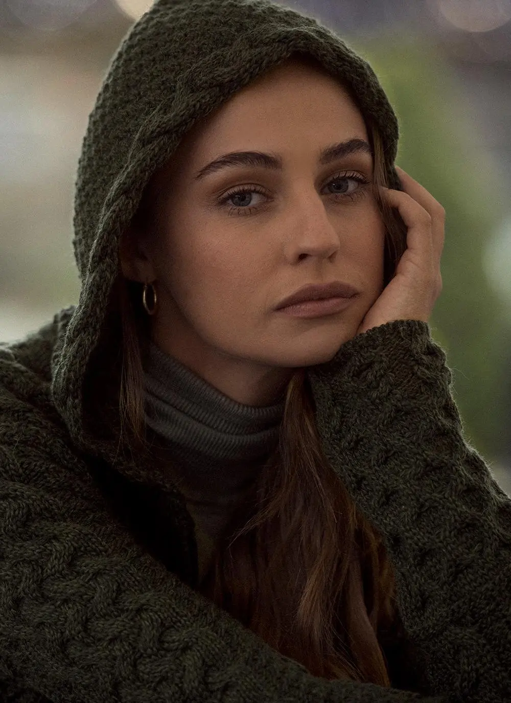 Anna Celtic Aran Hoodie