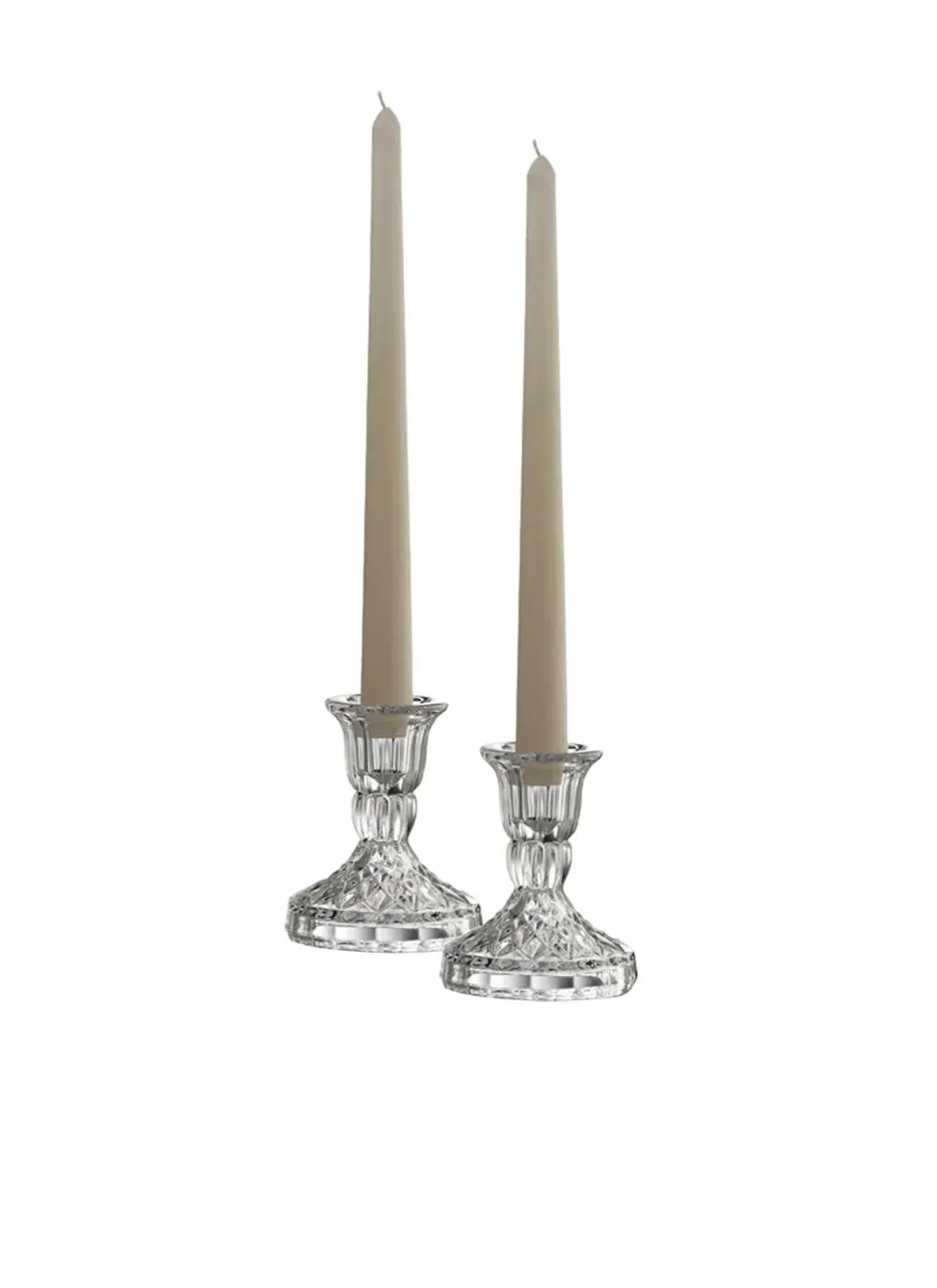 Crystal Candlestick Pair