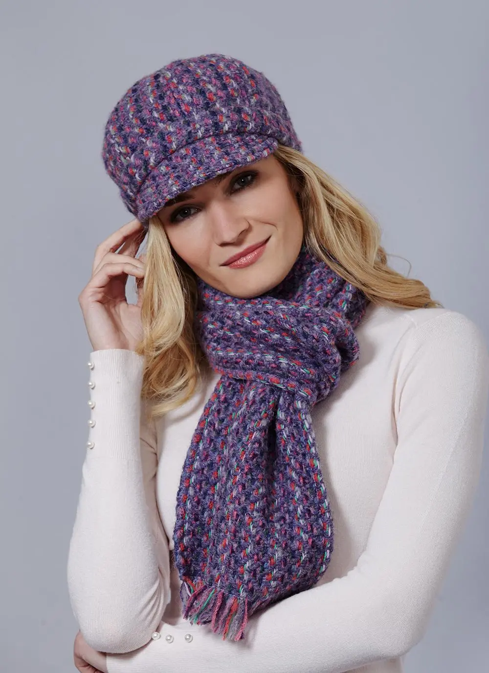 Wool Newsboy Hat