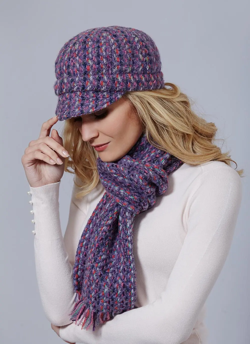 Wool Newsboy Hat
