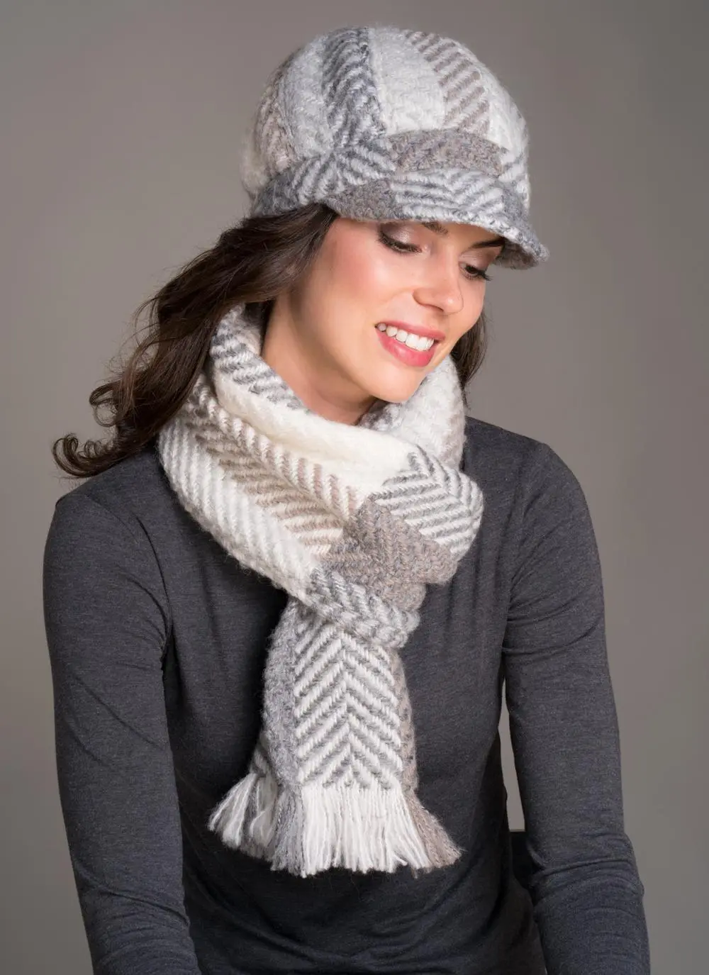 Wool Newsboy Hat