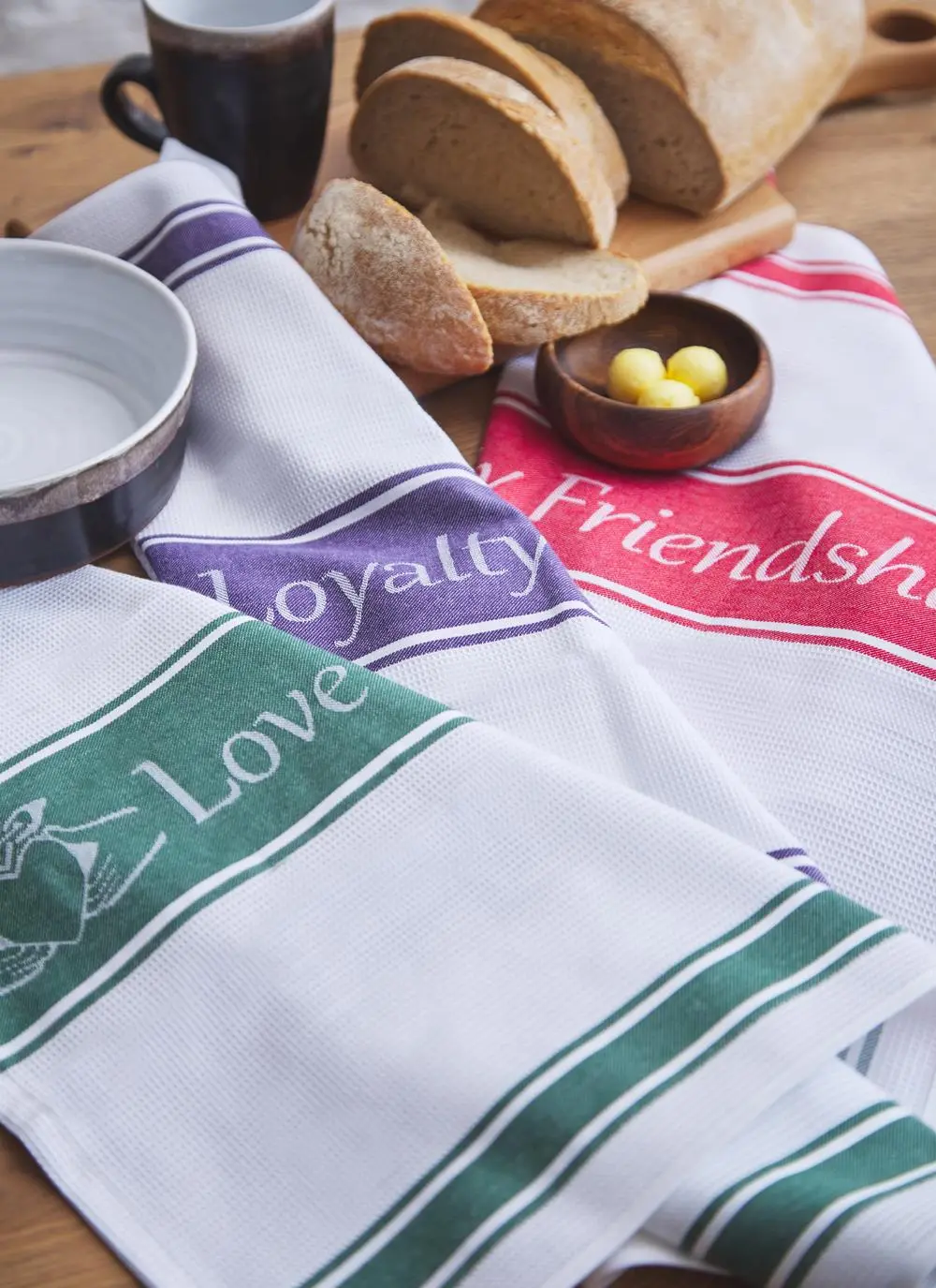 Claddagh Kitchen Towels Set of 3