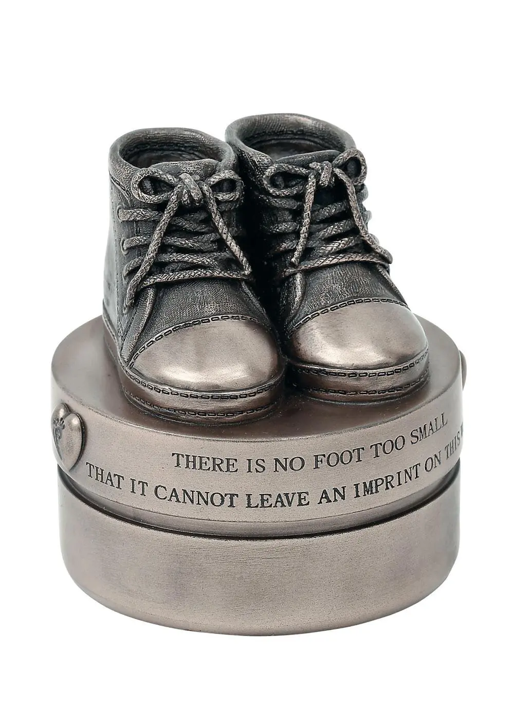 Baby Boy Booties Trinket Box