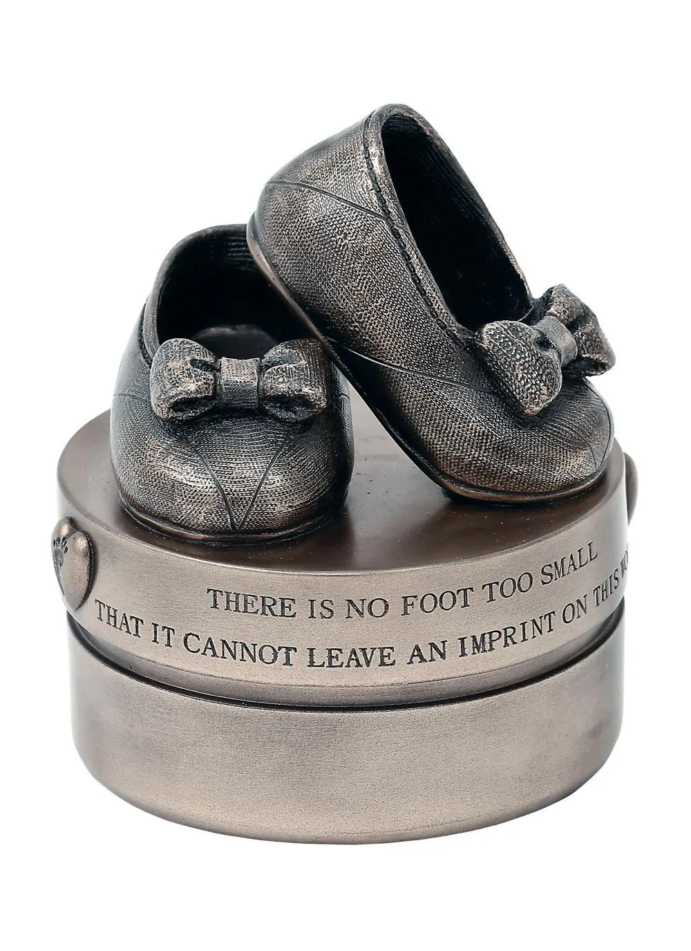 Baby Girl Booties Trinket Box