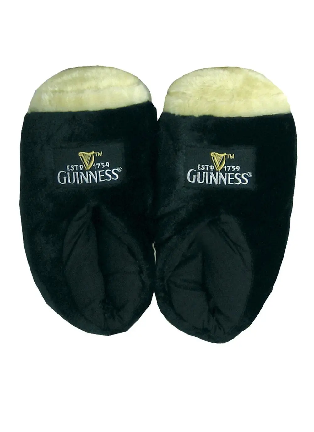 Guinness Black Giant Pint Slippers