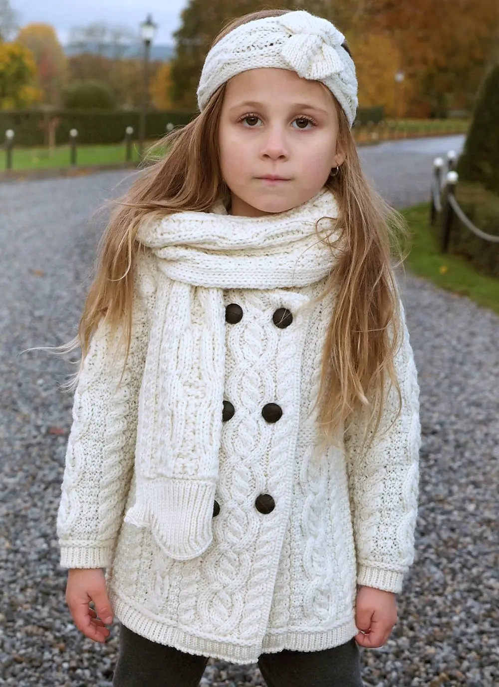Kids Aran Coatigan