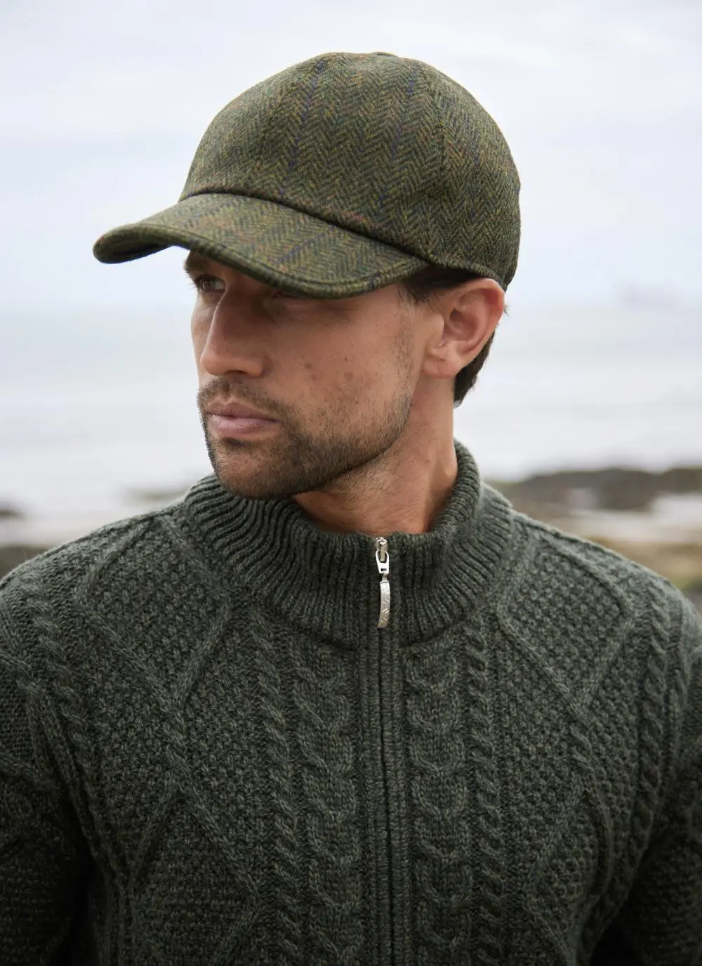 Tweed Baseball Cap