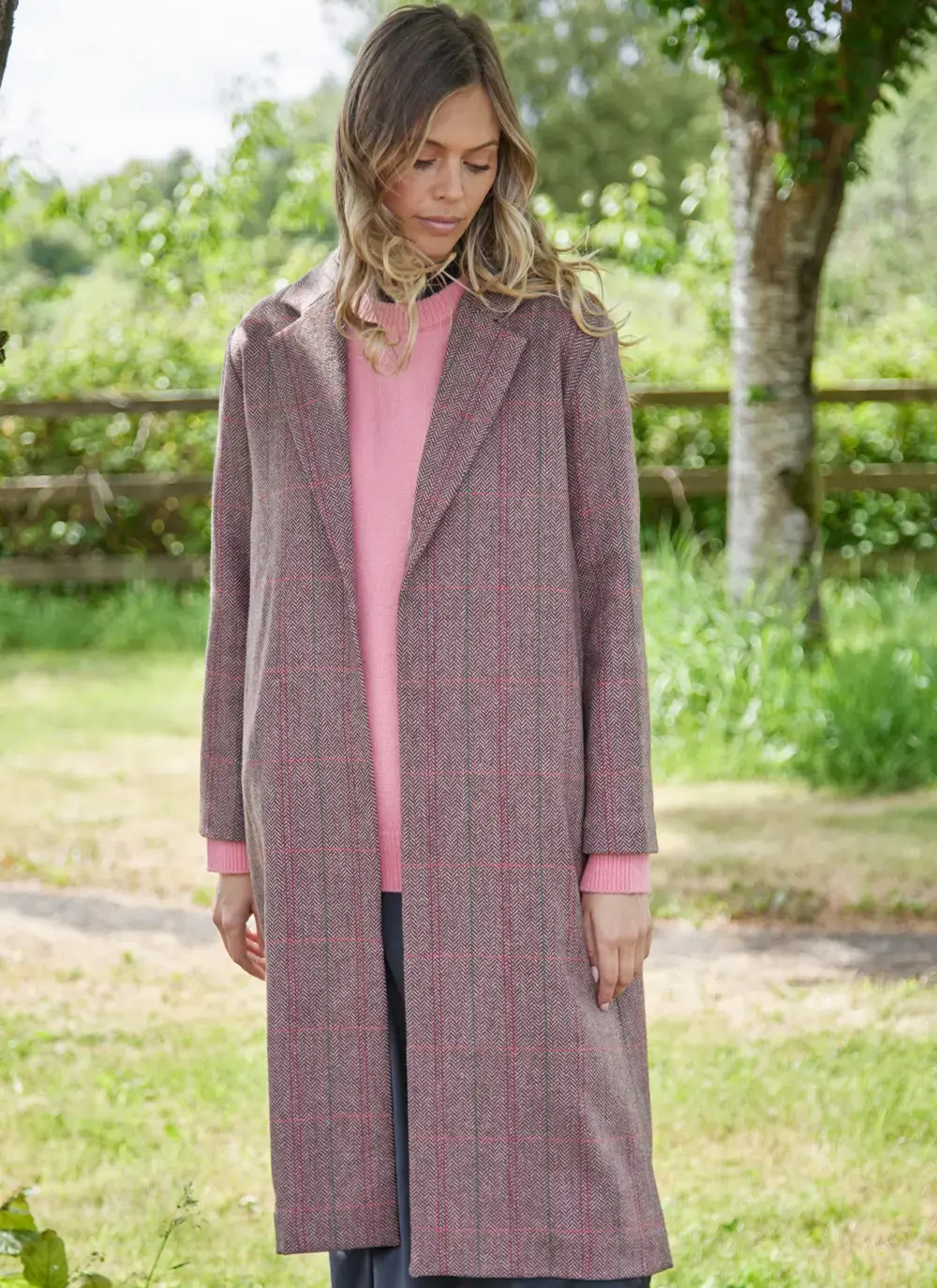 Irish Tweed Duster Coat