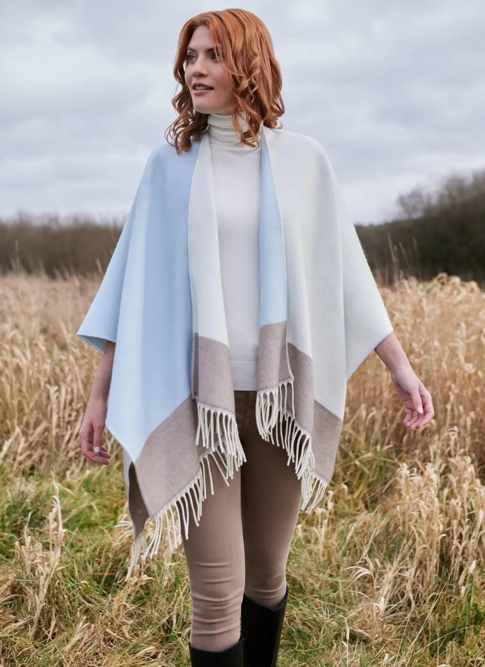 Mourne Four Square Shawl