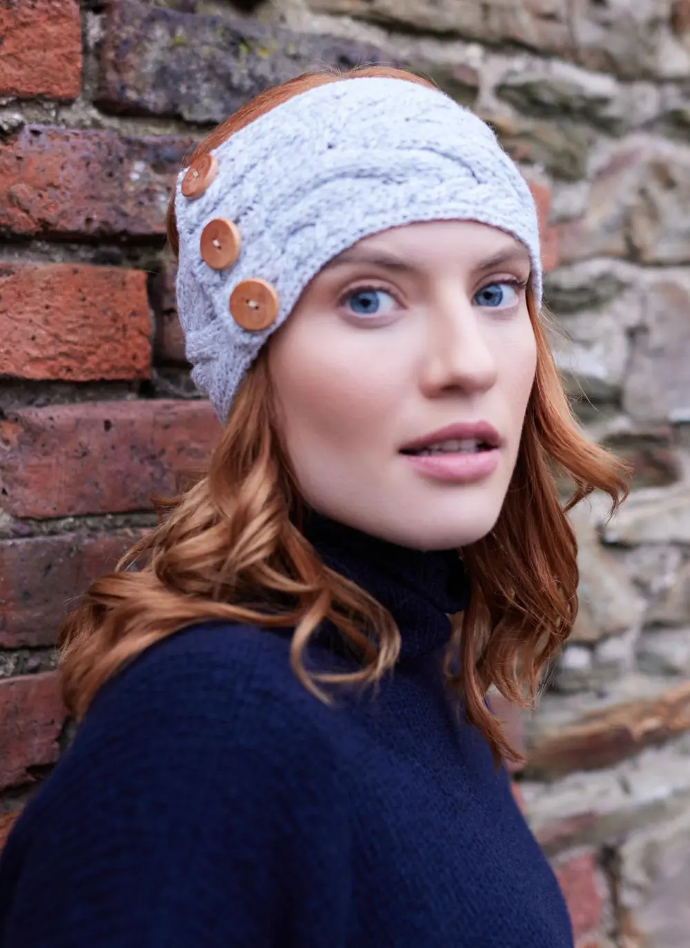 Supersoft Button Headband 