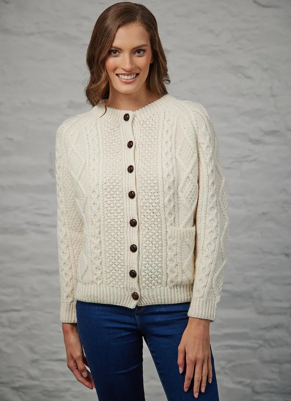 Traditional Hand-Knit Aran Lumber