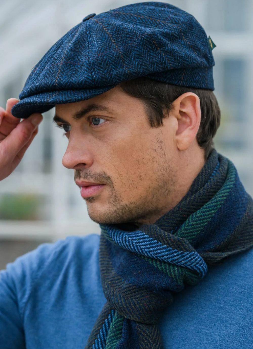 Mucros Wool Driving Cap