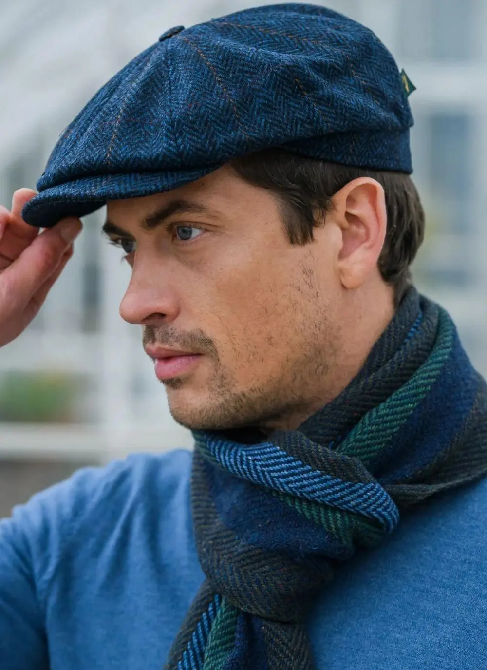 Mucros Wool Driving Cap