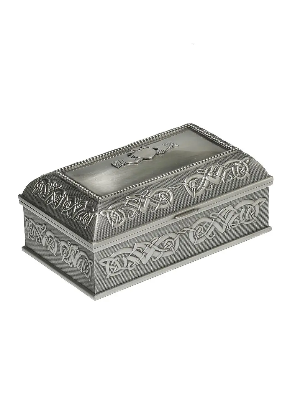 Personalized Antique Claddagh Jewelry Box