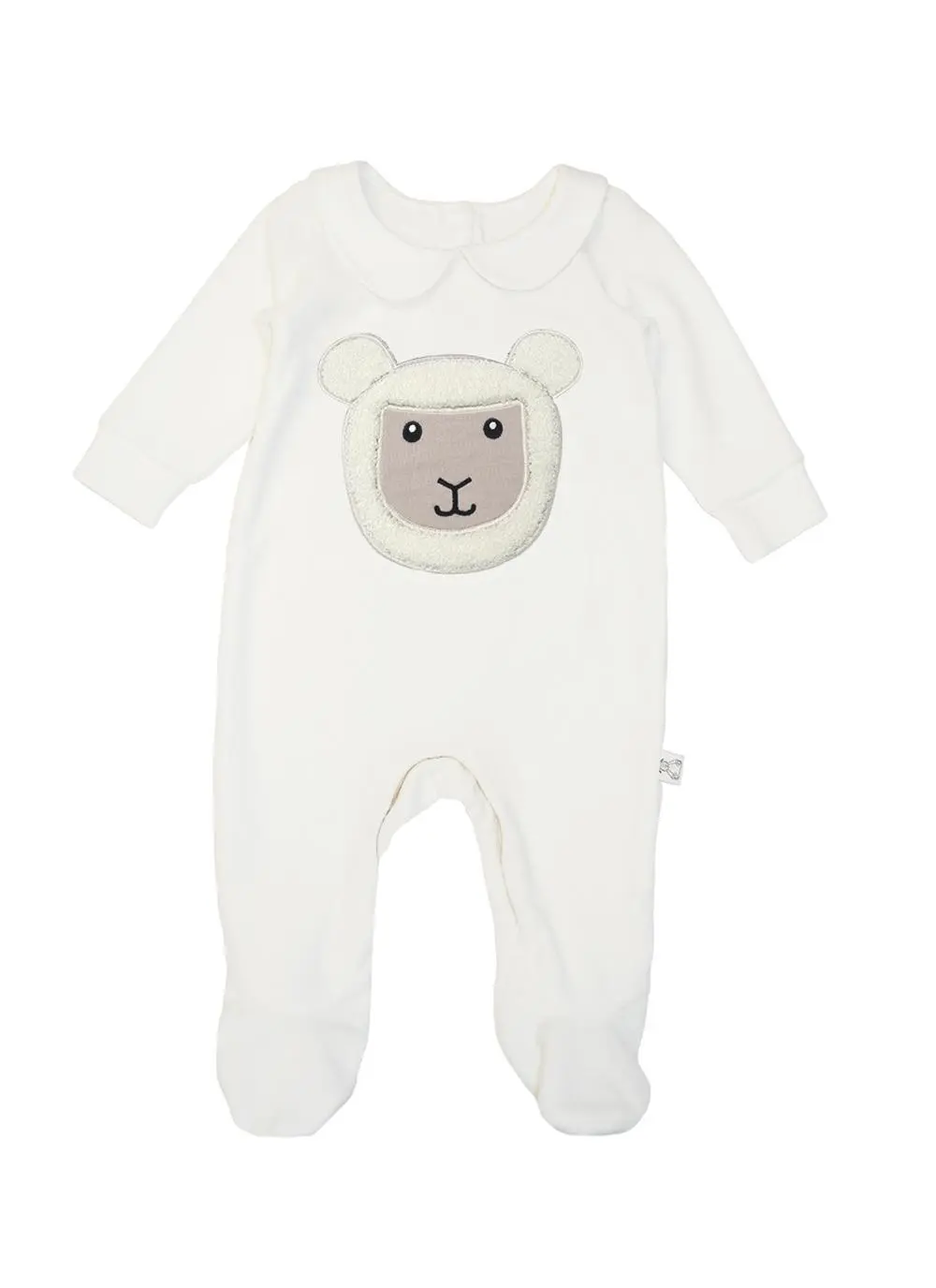 Sheep Velour Organic Cotton Romper