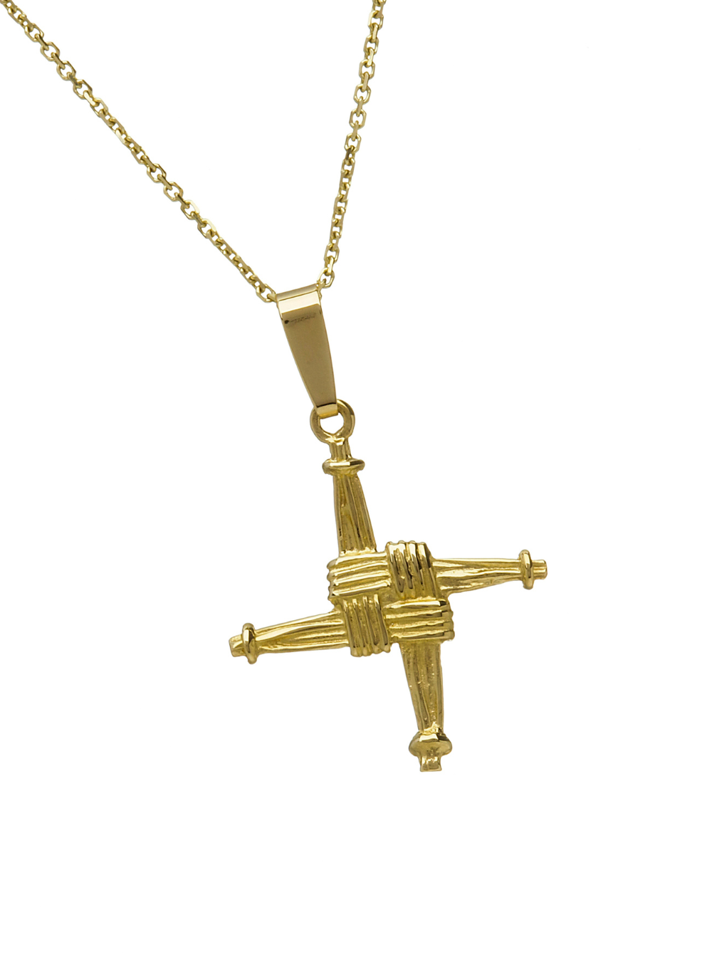 10ct Gold St Brigids Cross Pendant