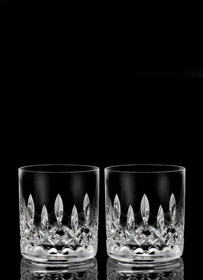 Waterford Crystal Lismore Connoisseur Straight Tumbler Set of 2