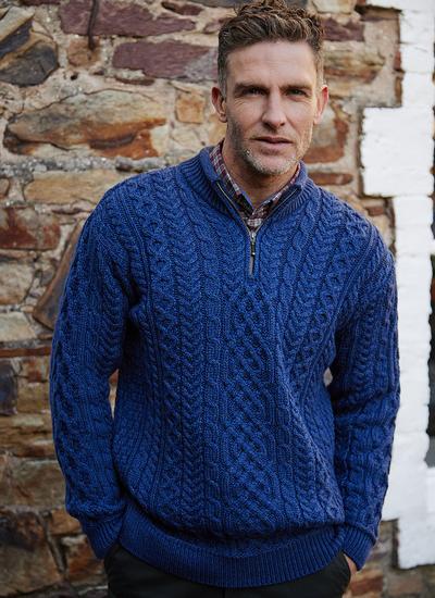 Aran Sweaters for Men - Men's Irish 
