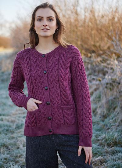 Aran Sweaters For Women | Woollen 