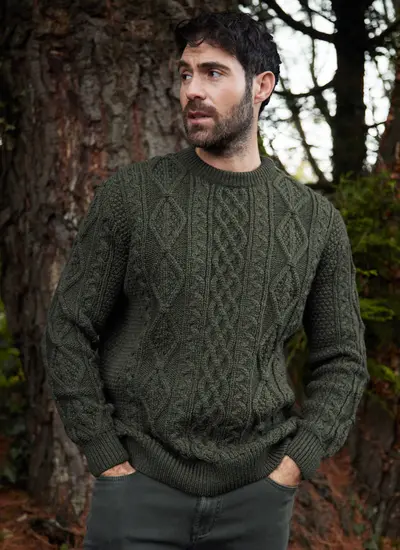 Personalized Blarney Diamond Aran 