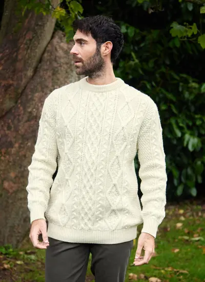 Personalized Blarney Diamond Aran 