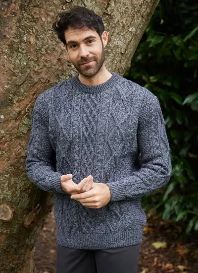 Personalized Blarney Diamond Aran 