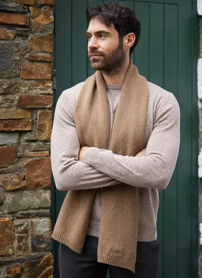 Personalized Wool Cashmere Scarf