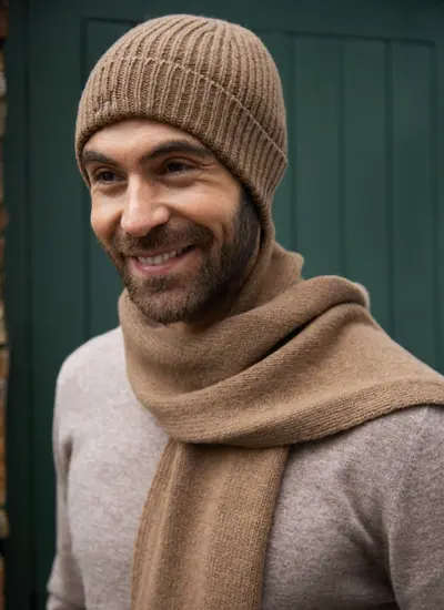 Personalized Wool Cashmere Beanie