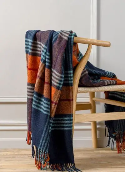 Dingle Dusk Highland Wool Throw