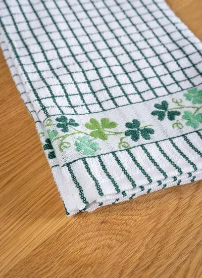 kitchen towel on tabletop