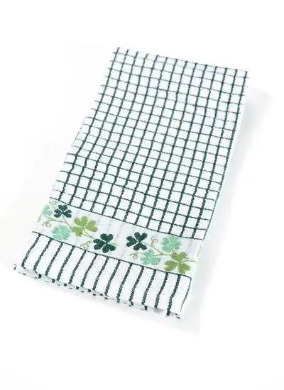kitchen towel on white background