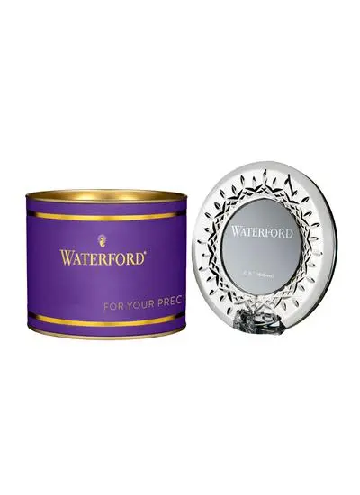 Waterford Crystal Giftology Lismore Round Mini Frame