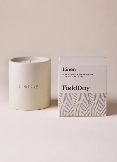 Linen Candle