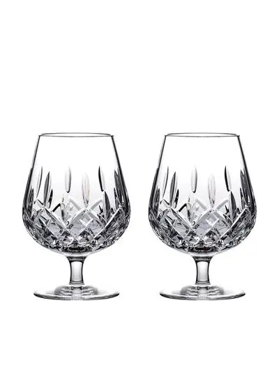 Waterford Crystal Lismore Connoisseur Brandy Balloon Set of 2
