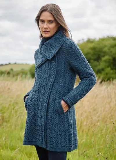 Irish Aran Sweaters For Women | Cable-knit Sweaters | Blarney