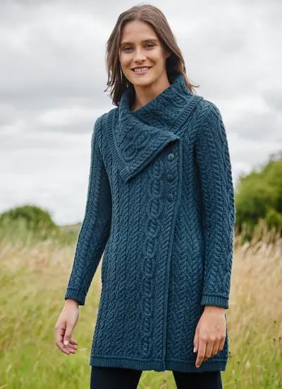 Irish Aran Sweaters For Women | Cable-knit Sweaters | Blarney