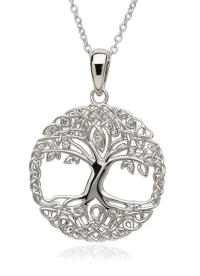 Tree of Life Necklace - Sterling Silver, Indonesia - Women's Peace