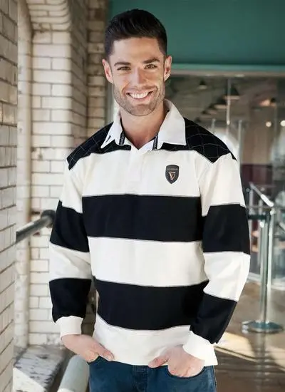 Guinness Stripe Rugby Shirt