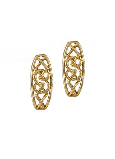 10ct Gold Celtic Knot Earrings