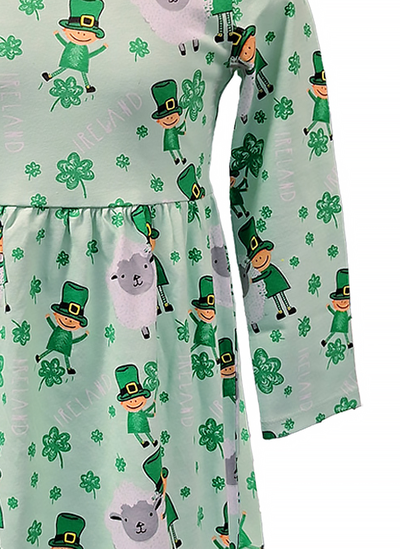 Kids Sheep Leprechaun Dress 