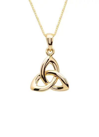 10ct Gold Trinity Knot Pendant
