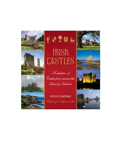 Irish Castles Coasters Set of 4