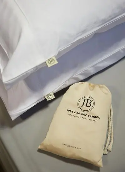 Jo Browne Luxury Bamboo Pillowcase Set of 2