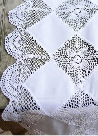 Linen & Lace Table Runner