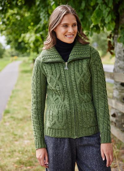 Aran Sweaters For Women | Woollen 