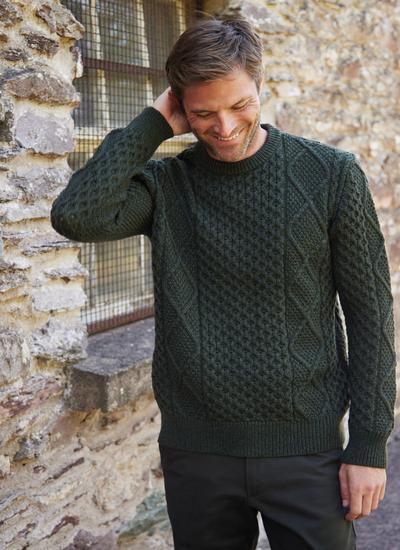 Aran Sweaters for Men - Men's Irish 