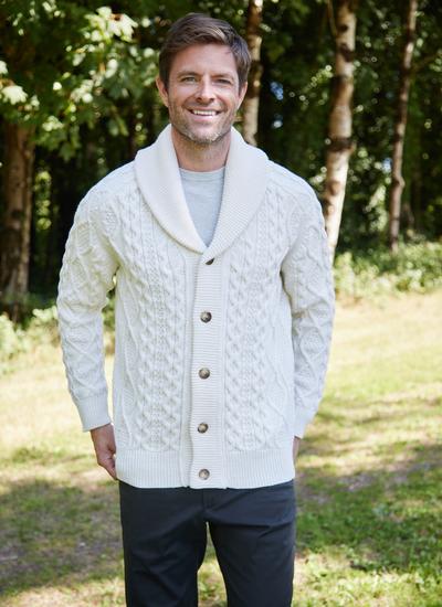 Hoodies | Men's Aran Cardigans | Blarney