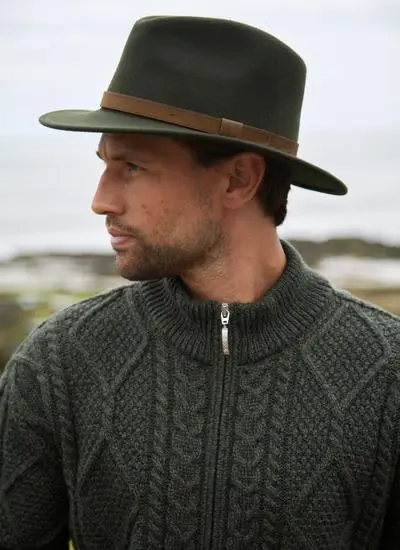 Crushable Blarney Fedora Hat