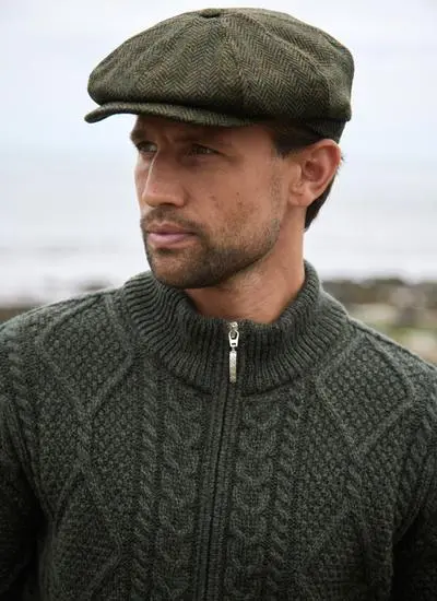Mucros Wool Driving Cap
