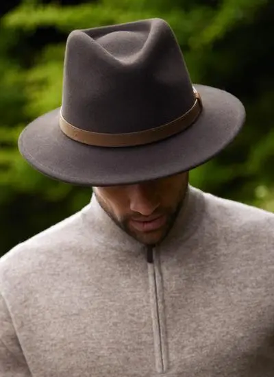 Crushable Blarney Fedora Hat